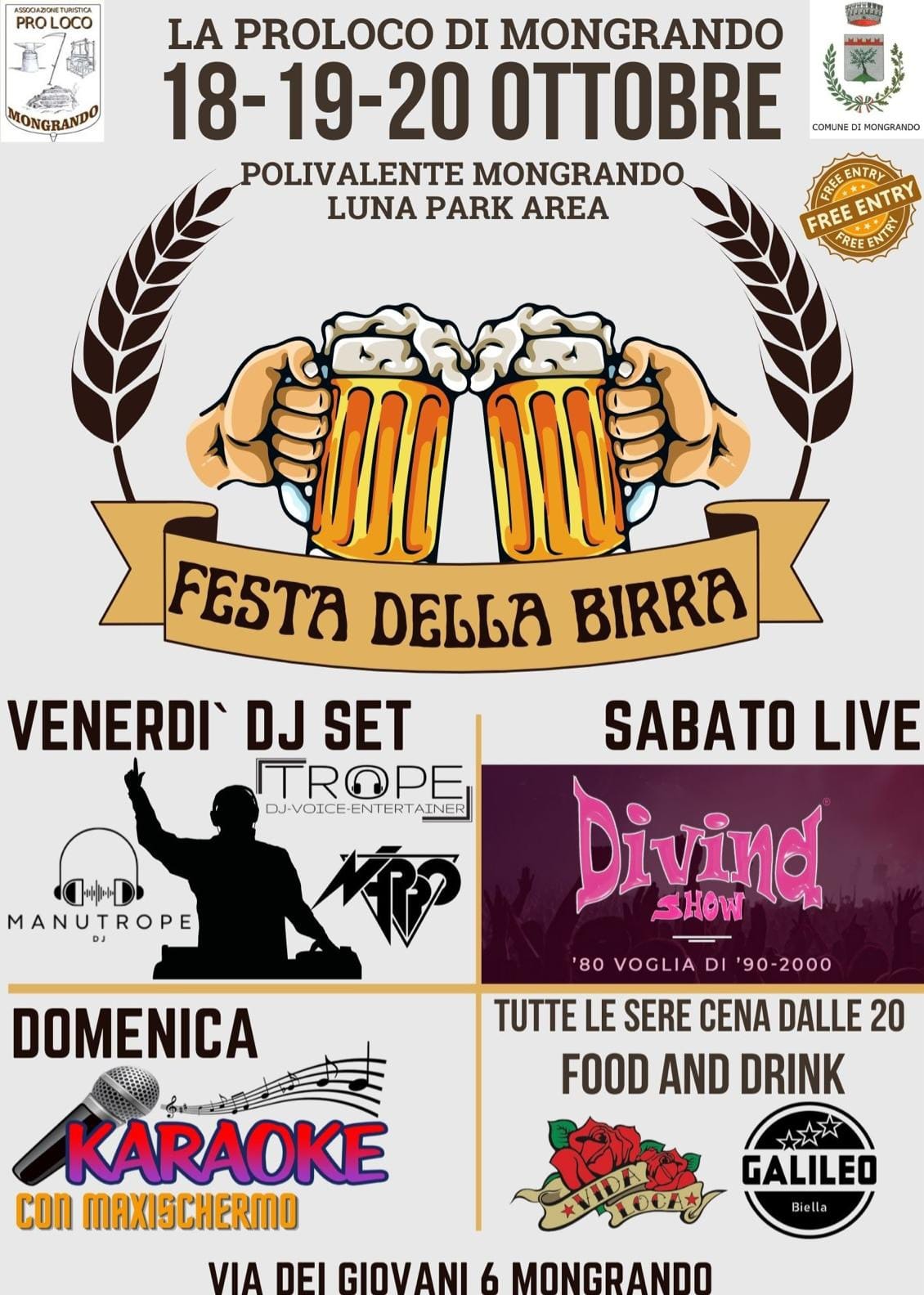 Locandina dell'evento