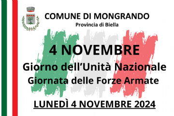 Locandina con programma della manifestazione