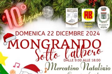 Locandina MOngrando sotto l'albero 2024