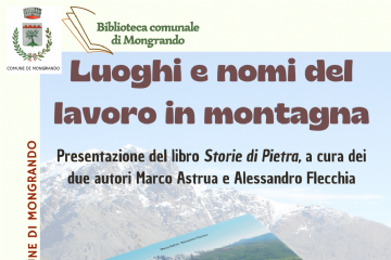 Locandina Luoghi e nomi del lavoro in montagna