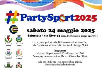 Locandina #partysport 2025