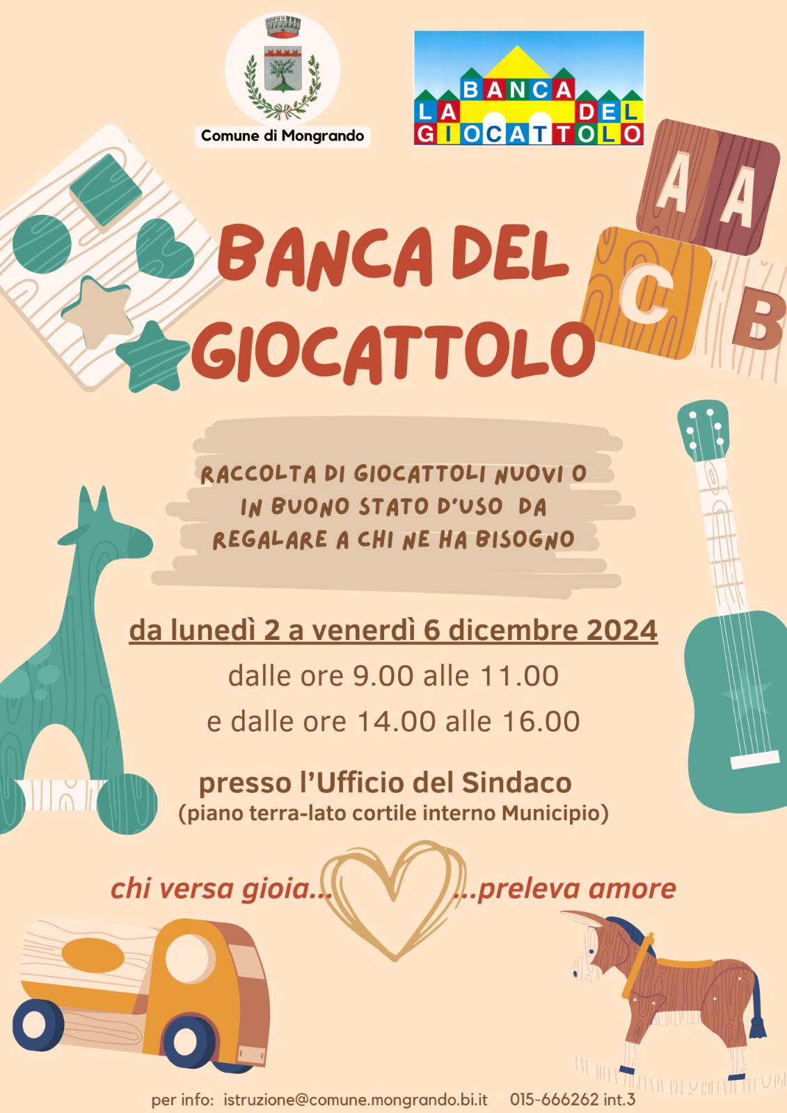 Locandina Banca del Giocattolo