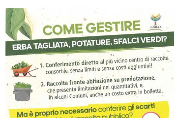 Volantino gestione verde