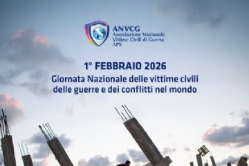 Locandina 1° febbraio 2026 – Giornata Nazionale delle vittime civili delle guerre e dei conflitti nel mondo