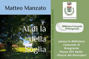 Locandina con indicazione di data e luogo della presentazione