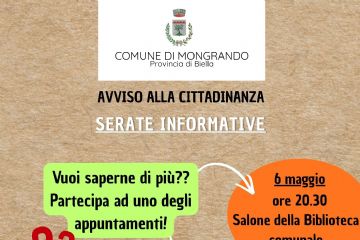 Locandina serate informative COSRAB