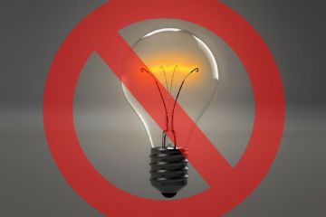 Simbolo interruzione di energia elettrica